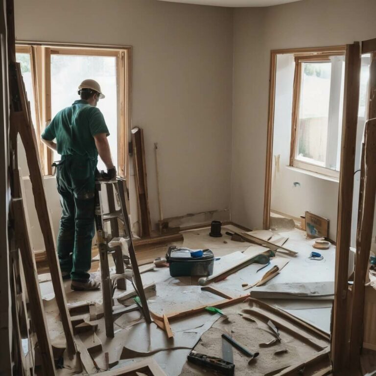 Professional Water Damage Restoration Work